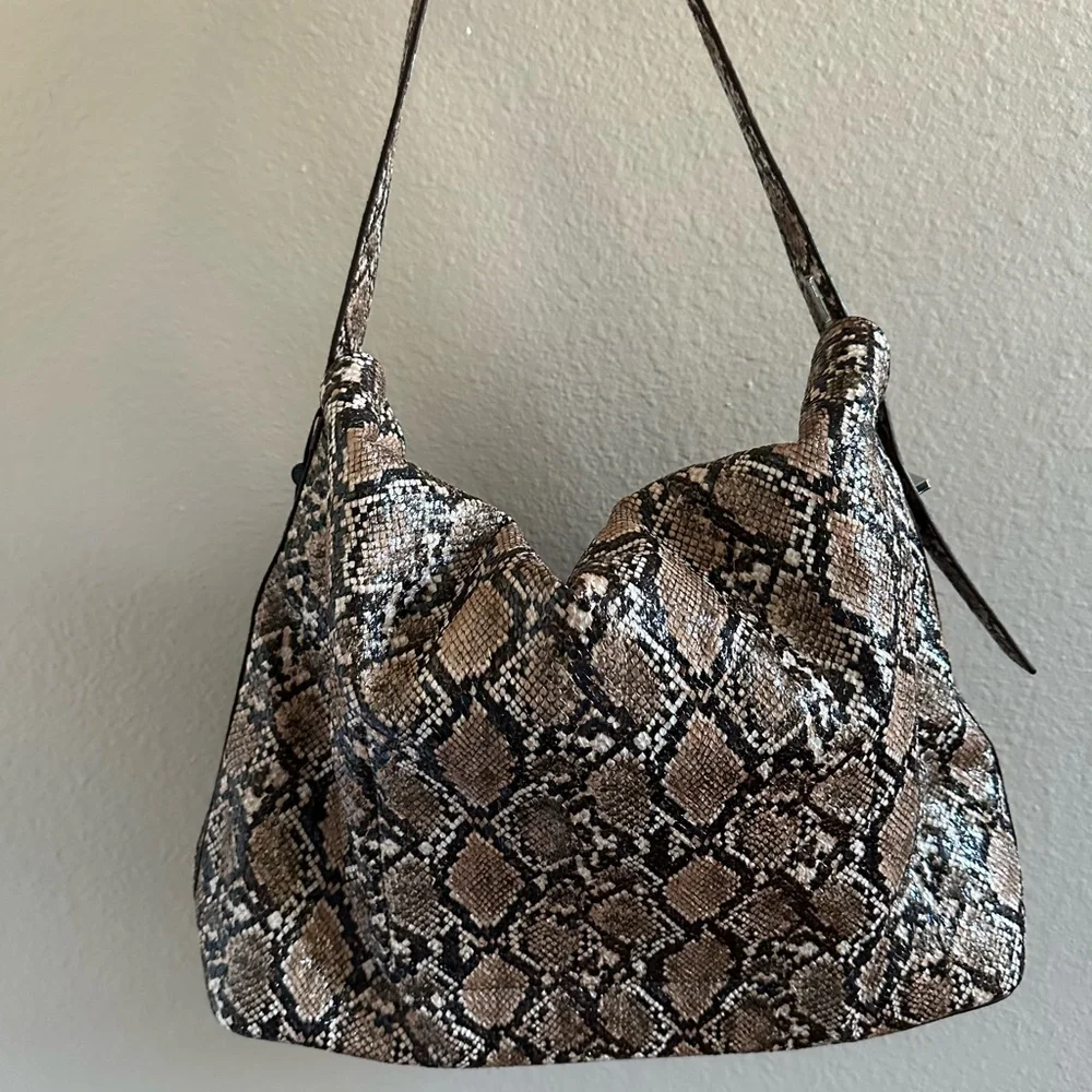 DKNY Python Tania Hobo Bag